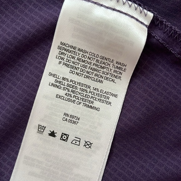 Columbia XS Omni-Shade Sun Protection Sunshirt Deep Purple Button Down Top - Picture 13 of 15